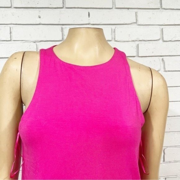J.Crew Women's Pink FormKnit Cutaway Tank Top - Size Large - Picture 5 of 10